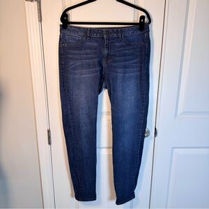 Jessica Simpson Kiss Me Super Skinny Jeans Stretch Blue Denim Skinny